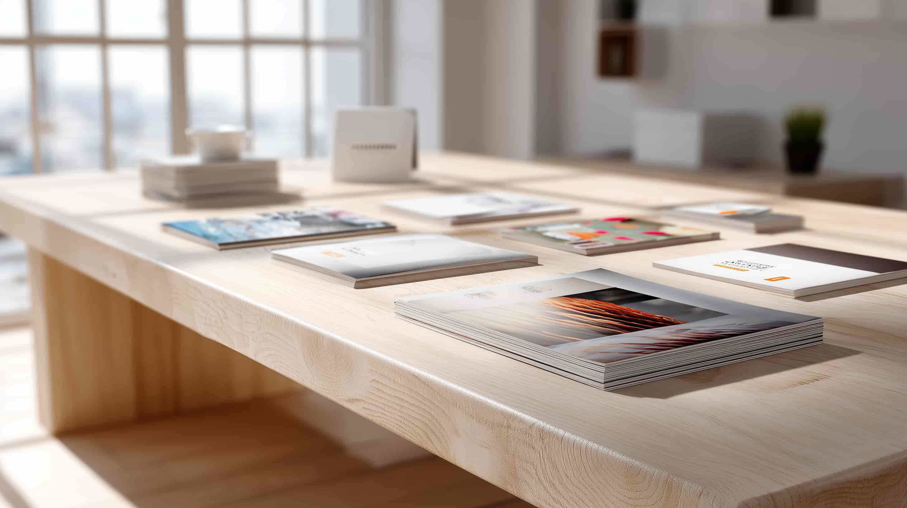 Premium printed business cards and marketing materials